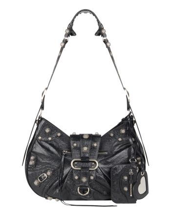 Balenciaga Le Cagole Medium Shoulder Bag Black