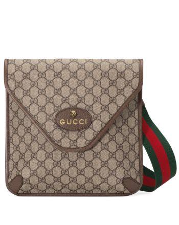 Gucci Neo Vintage GG Medium Messenger 598604 Dark Coffee