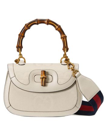 Gucci Bamboo 1947 Small Bag Cream